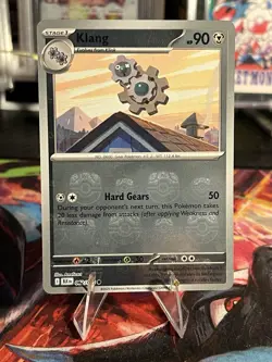 Klang (Master Ball Pattern) 062/086 Holo Common Black Bolt Pokemon NM/M - Image 1