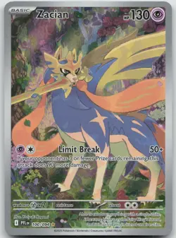 Zacian 100/094 Illustration Rare Phantasmal Flames Pokemon NM/M - Image 1