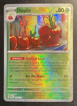 Dipplin Poke Ball Pattern Holo 010/131 Pokemon TCG Prismatic Evolutions NM - Image 1