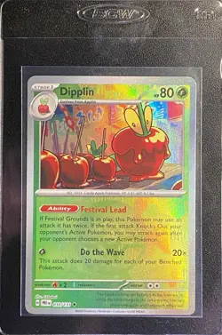 Dipplin Poke Ball Pattern Holo 010/131 Pokemon TCG Prismatic Evolutions NM - Image 3
