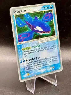 Kyogre ex 95/100 UR Pokemon EX Crystal Guardians 2006 Vintage Holo LP/MP - Image 1
