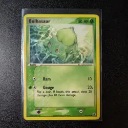 Pokemon TCG Bulbasaur 55/112 FireRed & LeafGreen Non Holo - Image 1