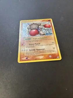 Hitmonchan 24/115 Unseen Forces Reverse Holo Pokemon TCG MP - Image 2