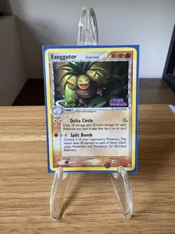 Pokemon TCG Exeggutor Delta Species Reverse Holo EX Holon Phantoms 41/110 - Image 1
