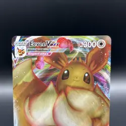 Pokemon 2021 SWSH Black Star Promo 087 Full Art Eevee VMAX Shining Fates - Image 2