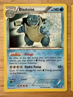 Pokemon Lot BOUNDARIES CROSSED Squirtle 29/149 Wartortle 30/149 Blastoise 31/149 - Image 3