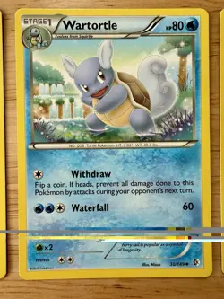 Pokemon Lot BOUNDARIES CROSSED Squirtle 29/149 Wartortle 30/149 Blastoise 31/149 - Image 4