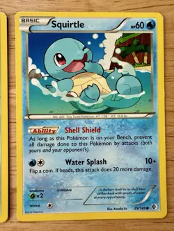 Pokemon Lot BOUNDARIES CROSSED Squirtle 29/149 Wartortle 30/149 Blastoise 31/149 - Image 5