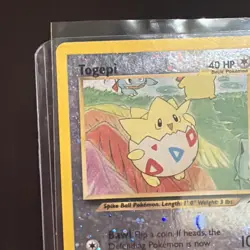 Pokemon TCG Southern Islands Togepi 4/18 (Holo Swirl) 2001: LP-Free Shipping! - Image 3