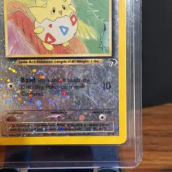 Pokemon TCG Southern Islands Togepi 4/18 (Holo Swirl) 2001: LP-Free Shipping! - Image 5