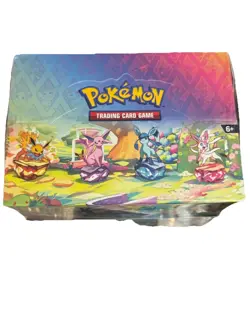 Pokemon Prismatic Evolutions Mini Tin Display Box (8 Mini Tins) - FACTORY SEALED - Image 1
