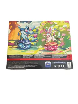 Pokemon Prismatic Evolutions Mini Tin Display Box (8 Mini Tins) - FACTORY SEALED - Image 2