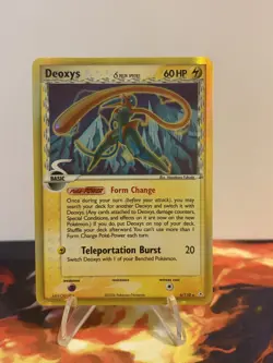 Pokemon TCG Deoxys (Delta Species - Speed Forme) 6/110 Holon Phantoms Holo - Image 1