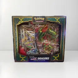 Pokemon TCG Vmax Dragons Premium Collection Box Sealed New *ships fast* - Image 1