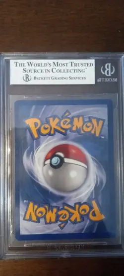 Pokemon 1st Edition Shadowless Charmander BGS 8 Centering 9 Edges 9 - Image 3