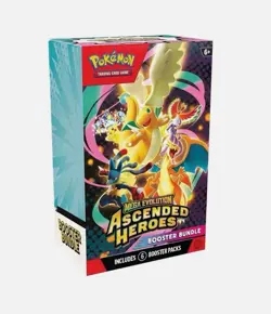 Pokemon TCG: Ascended Heroes Factory Sealed Booster Bundle & Mega Emboar Box Lot - Image 2