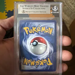 1999 Pokemon Wartortle 1st Edition Shadowless BGS 7.5 Thick 3-D STAMP 42/102 - Image 2