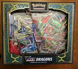 Pokemon TCG: VMAX Dragons Premium Collection Box 2022 Brand New Sealed - Image 1
