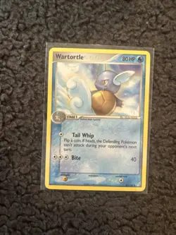 Pokemon TCG Wartortle EX Crystal Guardians 43/100 Regular Non-Holo Uncommon Card - Image 1