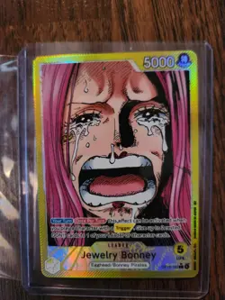 Jewelry Bonney (Alternate Art) Leader OP13-100 - Carrying On His Will One Piece - Image 1