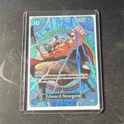 Bandai One Piece CCG Edward.Newgate OP13-042 SP - Image 1