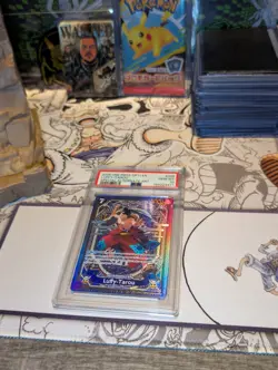 2025 One Piece OP11 JP Luffy-Tarou Special Alternate Art ST18-005 PSA 9 Mint... - Image 2