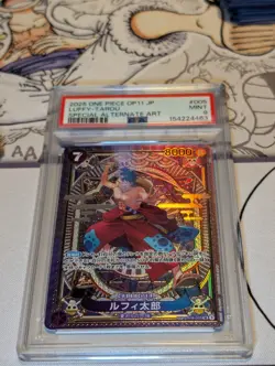 2025 One Piece OP11 JP Luffy-Tarou Special Alternate Art ST18-005 PSA 9 Mint... - Image 5