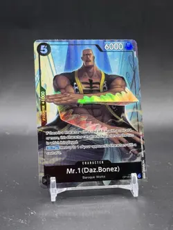 ALTERNATE ART Mr. 1 Daz.Bonez OP14-090 Rare One Piece The Azure Sea's Seven - Image 1