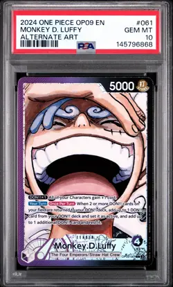 Monkey.D.Luffy (061) (Parallel) OP09-061 Emperors in the New World Foil - Image 4