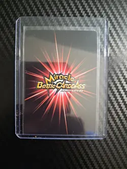 2010 Luffy SUPER OMEGA GOLD PROMO Miracle Battle Carddas ONE PIECE POP-21 A - Image 2