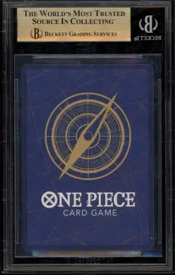 One Piece CCG Trafalgar Law Royal Blood Manga Alternate Art OP10-119 BGS 10 - Image 2