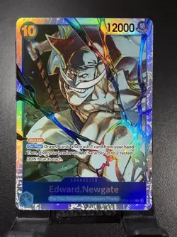 One Piece Carrying On His Will #OP13-042 Edward.Newgate Super Rare - Image 1