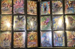 Dragon Ball Super Hero 76 mixed Card Lot Frieza Gohan Vegeta Trunks Goku - Image 1