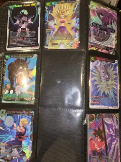 Dragon Ball Super Hero 76 mixed Card Lot Frieza Gohan Vegeta Trunks Goku - Image 4