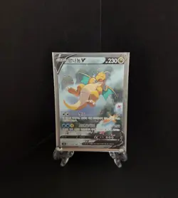 Dragonite V 074/067 S7r Blue Sky Stream Korean Card Full Alt Art SR Swsh Used - Image 1