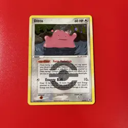 Ditto Reverse Holo Rare 4/112 FireRed & LeafGreen Reverse Holo Pokemon Card Dm - Image 1