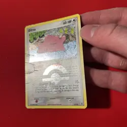 Ditto Reverse Holo Rare 4/112 FireRed & LeafGreen Reverse Holo Pokemon Card Dm - Image 2