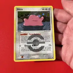 Ditto Reverse Holo Rare 4/112 FireRed & LeafGreen Reverse Holo Pokemon Card Dm - Image 3