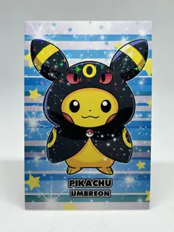 PIKACHU PONCHO x UMBREON - POKEMON CARD DATABASE - PSA , CGC , BGS , TAG , TCG - Image 1
