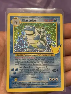 Pokemon TCG Blastoise 2/102 Celebrations Holo Card 25th Anniversary NM - Image 1