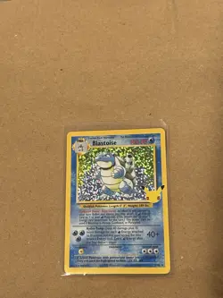 Pokemon TCG Blastoise 2/102 Celebrations Holo Card 25th Anniversary NM - Image 2