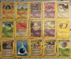 Expedition Base Set Pokemon 15 E-Reader Card Lot NM/ LP 2002 Vintage - Image 1