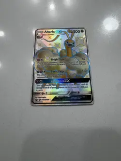Pokemon TCG Altaria GX Hidden Fates Shiny Vault Holo Card - Image 2