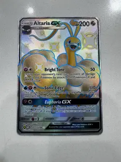 Pokemon TCG Altaria GX Hidden Fates Shiny Vault Holo Card - Image 3