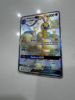 Pokemon TCG Altaria GX Hidden Fates Shiny Vault Holo Card - Image 4