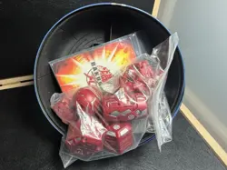 Bakugan TCG Pyrus Maxus Dragonoid 7 In 1 COMPLETE || + Tin & 2 Cards - Image 5