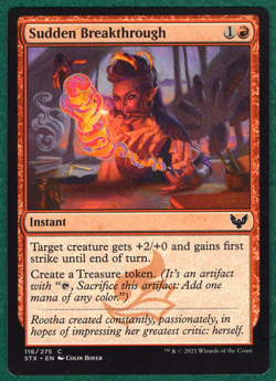 Sudden Breakthrough - Strixhaven: School of Mages (STX) #116 - Magic MTG Card - Image 1