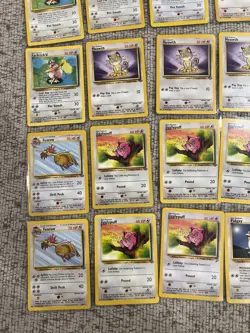 Pokemon TCG Jungle 24 Card Lot - Farfetch'd, Persian, Meowth, Jigglypuff - Image 3