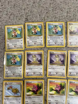 Pokemon TCG Jungle 24 Card Lot - Farfetch'd, Persian, Meowth, Jigglypuff - Image 4