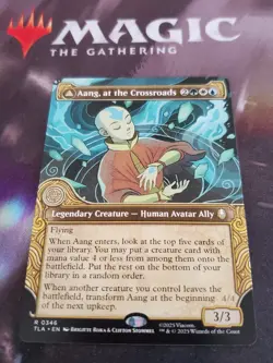 Mtg. Aang, at the Crossroads. Showcase. Avatar: The Last Airbender. Nm - Image 1